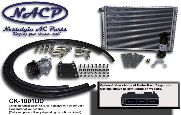 Complete Universal A/C Kit for Volkswagon Vanagons (Custom Build Kit)