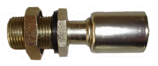# 10 Single Straight A/C Bulkhead Fitting