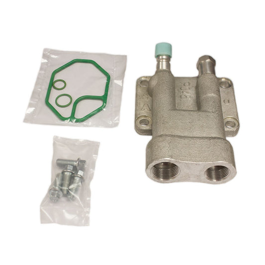 Denso / GM Compressor Rear Exit Adapter for 10PA17C 10PA20C models