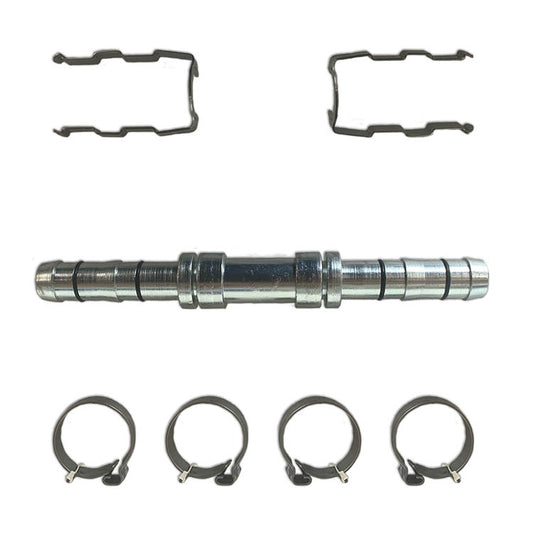 #8 Straight Splicer E-Z Clip Hose Connector